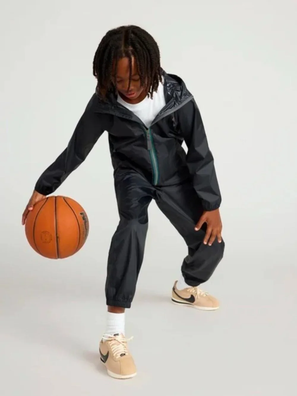 NWT Mondetta Youth Packable Splash Rain Jacket & Pant Set - M (10/12)